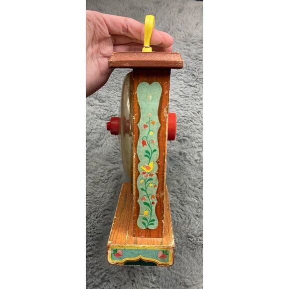 Vintage fisher price 1962 tick tock teaching clock - Picture 4 of 8